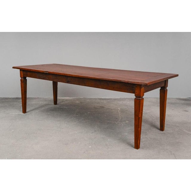 Large Vintage Dining Table For Sale - Image 7 of 18