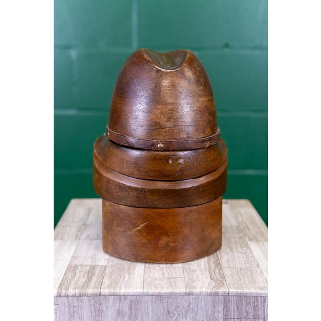 Victorian Late 19th Century English Victorian Millinery Hat Form For Sale - Image 3 of 16