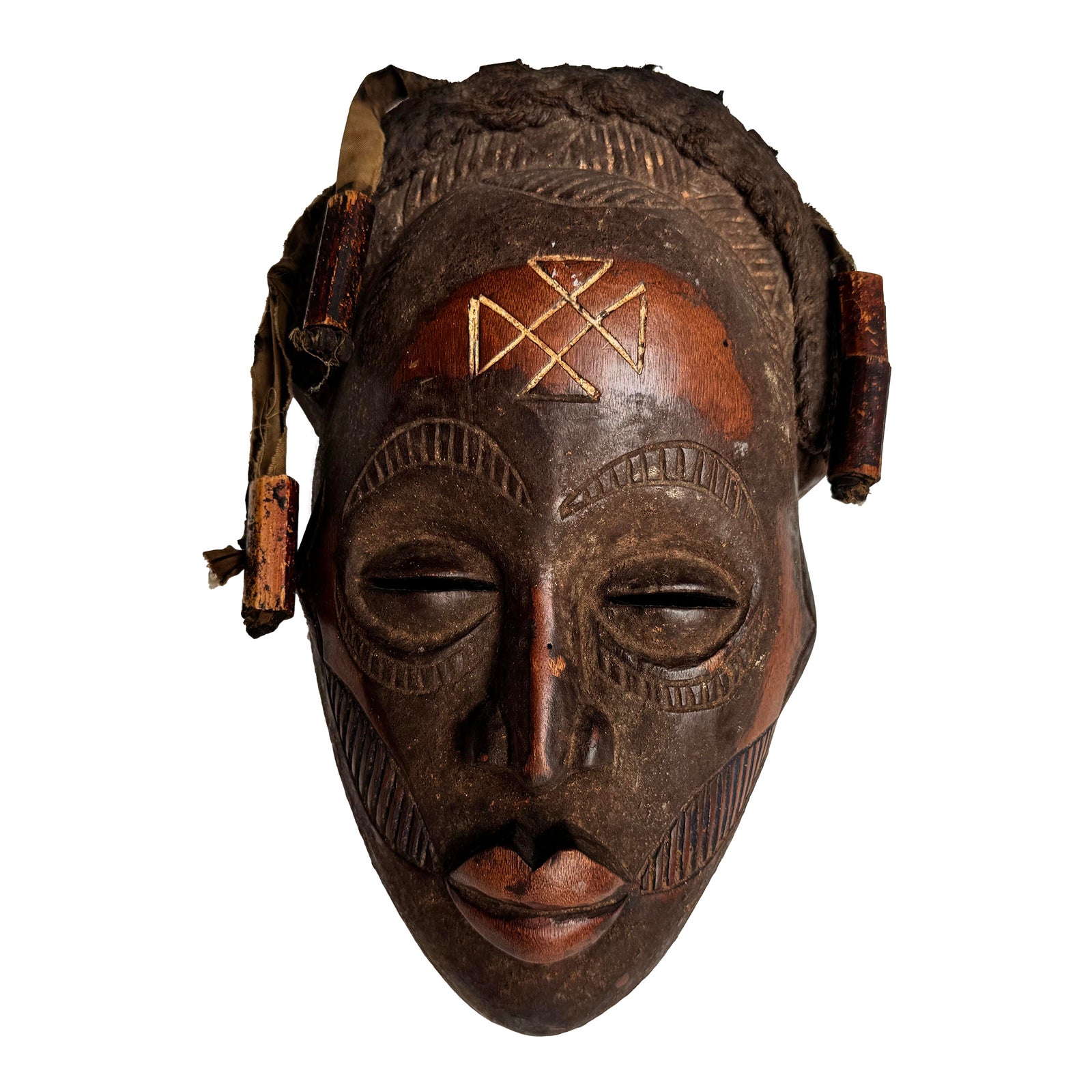 ANTIQUE AFRICAN MASK アフリカ マスク トライバル ANTIQUE AFRICAN MASK アフリカ マスク トライバル Set of 3 Vintage
