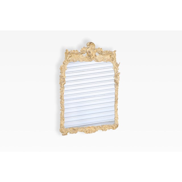 19th Century French Louis XV Revival Hand-Carved Mirror For Sale In Los Angeles - Image 6 of 12