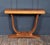 1920s Art Deco French Walnut Console Table, 1930s For Sale - Image 5 of 16