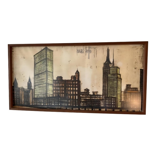 "Skyline of New York" After Bernard Buffet, 1958 For Sale