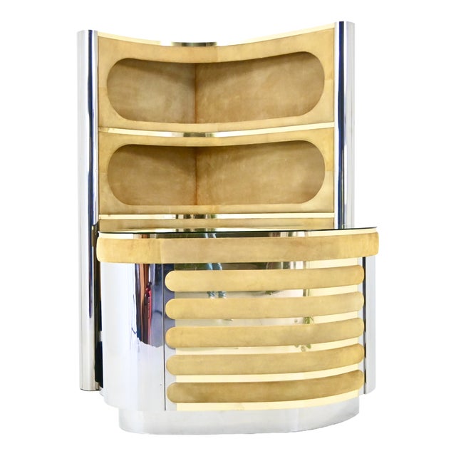 Italian Bar Set, 1970s For Sale