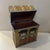 Yellow 1980s Folk Art Figurative Storage Box For Sale - Image 8 of 12