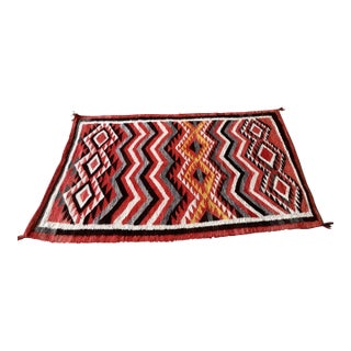 Antique Navajo Chiefs' Blanket Transitional Period C 1890 For Sale