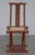 Original Chinese red lacquered fret work carved folding chair with woven seat . A very good looking and decorative antique...