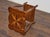 Mid 19th Century Austrian Biedermeier 19th Century Walnut Side Table With Star Marquetry Top For Sale - Image 5 of 11