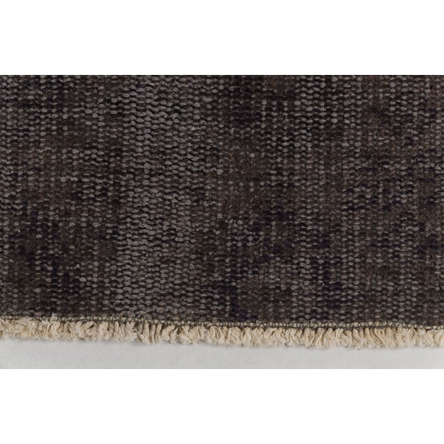 Vintage Anatolian Grey Rug For Sale - Image 6 of 6