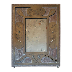 French Brass Picture Frame, Circa. 1910