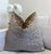Modern Mushroom Leopard 20x20 Velvet Throw Pillow With Feather Down Insert For Sale - Image 3 of 6