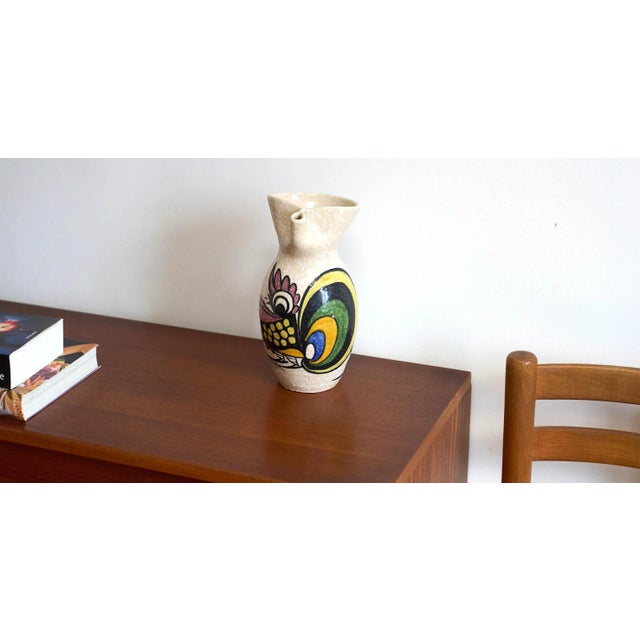 Large Vintage Pitcher-Vase For Sale - Image 6 of 7