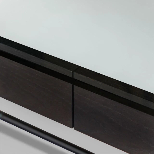 Roche Bobois Attributed Indo Desk Designed René Bouchara For Sale - Image 4 of 12