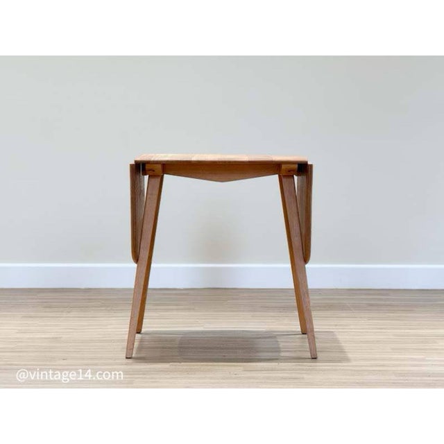 Folding Table and Quaker Chairs by Lucian Ercolani for Ercol, 1960s, Set of 5 For Sale - Image 9 of 18