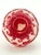 Chinese Peking Glass Snuff Bottle-Carved Red Cameo Overlay Dragon & Phoenix Design, 19th Century For Sale - Image 9 of 9