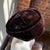 1990s Mink Fur Pillbox Hat: Espresso Brown Winter Style For Sale - Image 4 of 5