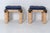 Billy Baldwin Style Mid-Century Modern Faux Bamboo & Brass Upholstered Benches 1960s For Sale In New York - Image 6 of 13