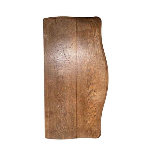 Crafted from solid oak, this 18th-century Alsace chest showcases the robust construction and understated elegance...