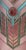 Metal Art Deco Ruby Glass Lantern in the style of Tiffany & Co., 1990s For Sale - Image 7 of 16