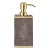 AERIN Faux Shagreen Soap Pump, Chocolate For Sale