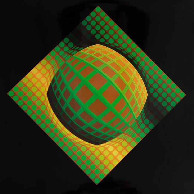 Victor Vasarely, VEGA ZETT 01, Photogravure For Sale - Image 5 of 5