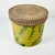 1990s 1990s Vintage Coastal Boho Chic Wicker Lidded Bamboo Leaf Motif Storage Box, Medium For Sale - Image 5 of 10