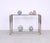 Pierre Vandel Vintage Glass and Metal Console Table by Pierre Vandel, 1970s For Sale - Image 4 of 12