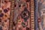 Textile Shabby Chic Pak-Persian Blue/Red Wool Rug - 2'6'' X 4'2'' For Sale - Image 7 of 9