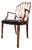 Mid-20th Century Hepplewhite Style Shield Back Armchair For Sale