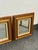 Vintage Square Giltwood Wall Mirrors, 20th Century, Pair For Sale - Image 4 of 12