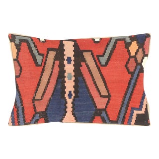 1940s Caucasian Kilim Pillow For Sale