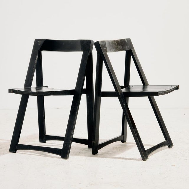 Folding chair from the 1960s designed by Aldo Jacober, which can be a great choice for space saving as well as function....
