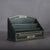 Gold Green and Gold Three-Tier Letter Holder, 1960s For Sale - Image 8 of 16
