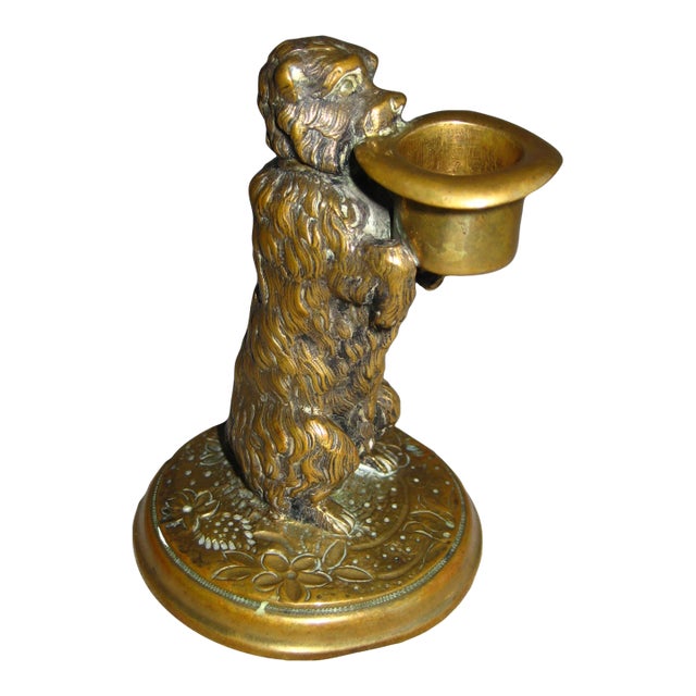 French Dog Thimble Holder 19 Century For Sale