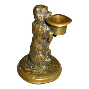French Dog Thimble Holder 19 Century