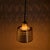 1950s Carl Thore Perforated Brass Pendant Executed in perforated brassed metal with an attractive patina, this sculptural...