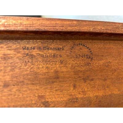 Mid 20th Century Mid 20th Century Scandinavian Modern Teak Locking Box by O. Schjøll & B.K. Handest For Sale - Image 5 of 14