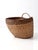 Vintage Large Wicker Gathering Basket For Sale - Image 4 of 15