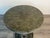 Green tessellated stone round side table Dimensions: 24”with x 24”Depth x 22”Height In great vintage condition See...