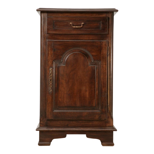 Vintage French Oak Flip-Top Confiturier, Cabinet, Cupboard or Dry Sink, or Bar For Sale