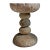 Vintage Stacked River Rock Outdoor Stool Side Table For Sale - Image 4 of 8