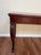 Ralph Lauren Late 20th Century Polo Ralph Lauren Mahogany Regency Console Table 72in Carved Scroll Legs For Sale - Image 4 of 15