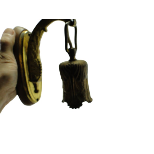 Art Nouveau Style Polish Wall Lamp, 1950s For Sale - Image 6 of 15