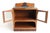 1920s Antique Dutch Art Deco Amsterdam School Tea Display Cabinet in Oak and Marble, 1920s For Sale - Image 5 of 18
