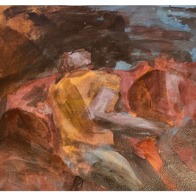 2020s Abstract Painting by San Francisco Artist Aidan Sobon For Sale - Image 5 of 7