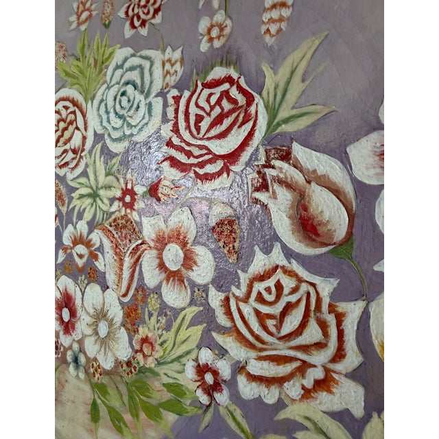 Vintage W. Sterner Still Life- Floral on Vase Oil on Canvas Painting – Framed For Sale - Image 13 of 14