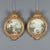 Cherubs and Symbols of the Passion, 18th Century, Oil Paintings on Paper, Framed, Set of 2 For Sale - Image 12 of 12