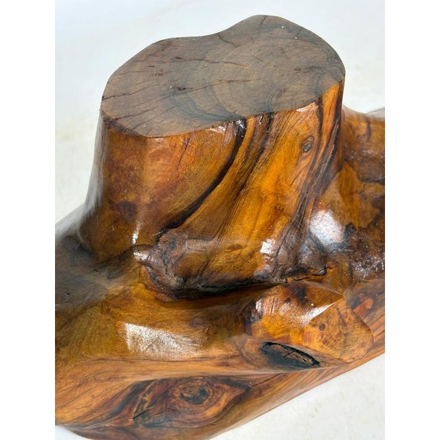 Vintage French Olive Wood Box, 1960 For Sale - Image 6 of 13