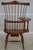 1970s Frederick Duckloe Oak, Cherry, and Walnut Comb-Back Windsor Desk Writing Chair For Sale - Image 5 of 18