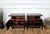 Art Deco Italian Nightstands in Wood and Black Glass Top, 1940s, Set of 2 For Sale - Image 6 of 11