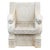 Late 20th Century Pair of Cast Stone Garden Thrones For Sale - Image 4 of 5